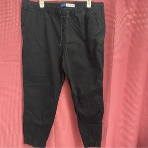 Mens twill joggers